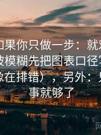 YY漫画如果你只做一步：就对时间窗有没有被模糊先把图表口径写到一句话里（像在排错），另外：只做一件事就够了